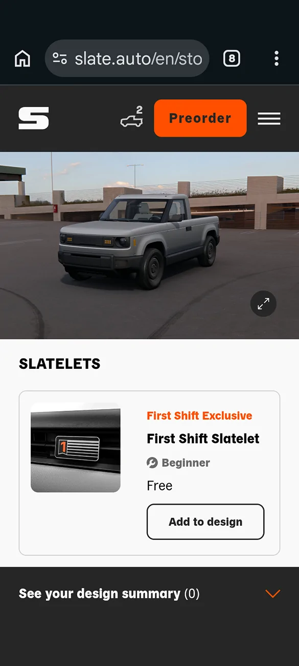 Slate Auto Pickup Truck Are you… First Shift? Screenshot_20260624-055308