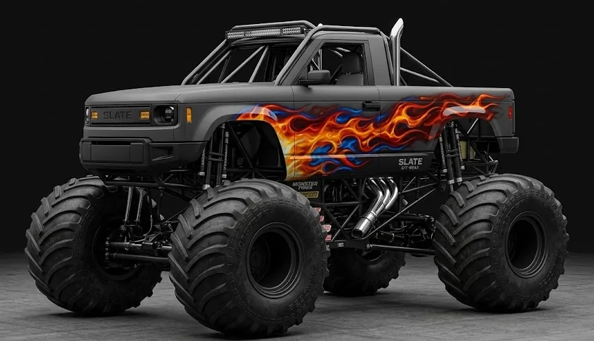 Slate Auto Pickup Truck Who else is disappointed Monster Slat