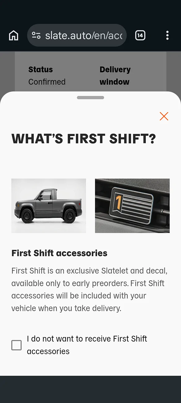 Slate Auto Pickup Truck Who else is disappointed Screenshot_20260624-180129