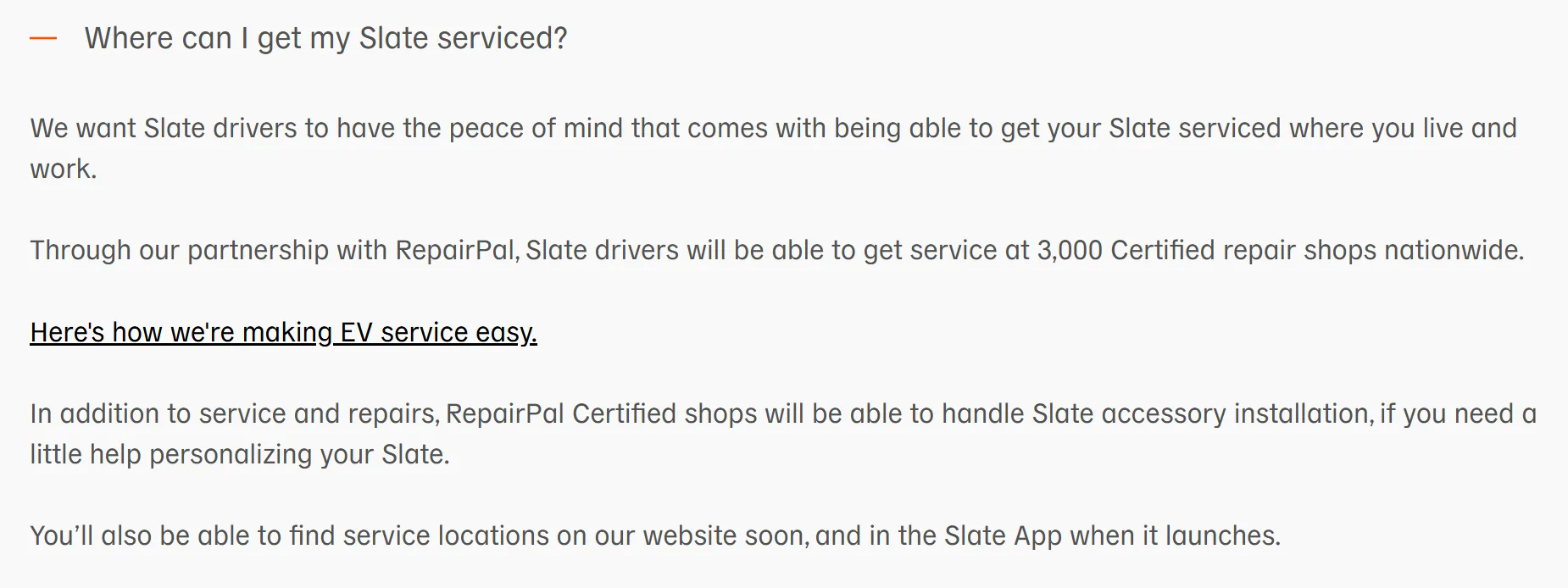 Slate Auto Pickup Truck Slate / RepairPal Partnership 1782424700104-ac
