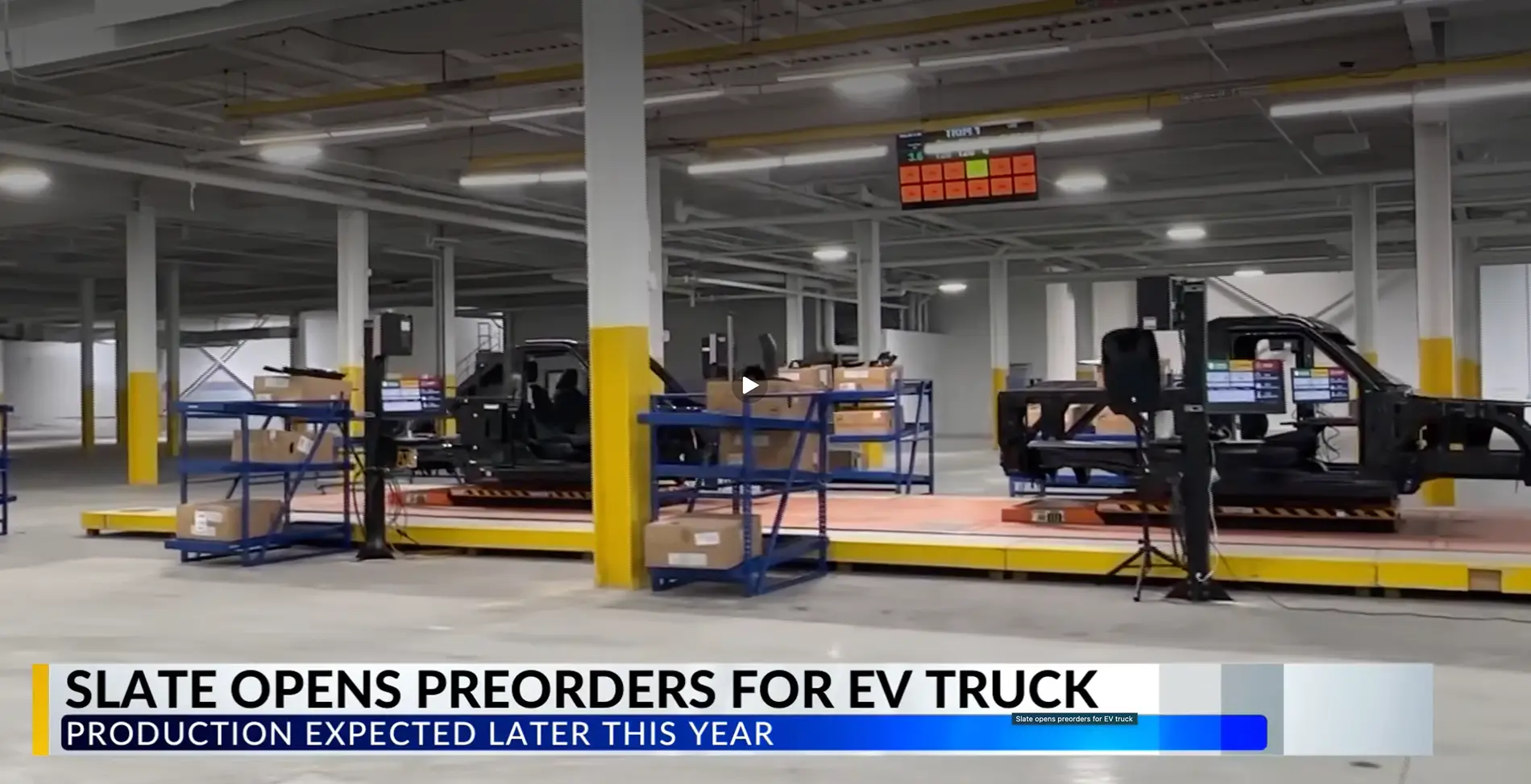 Slate Auto Pickup Truck Slate factory up and running - photos & video (A New Day in Warsaw)!! 👷‍♂️🎬 Screenshot 2026-06-25 at 9.40.00 PM