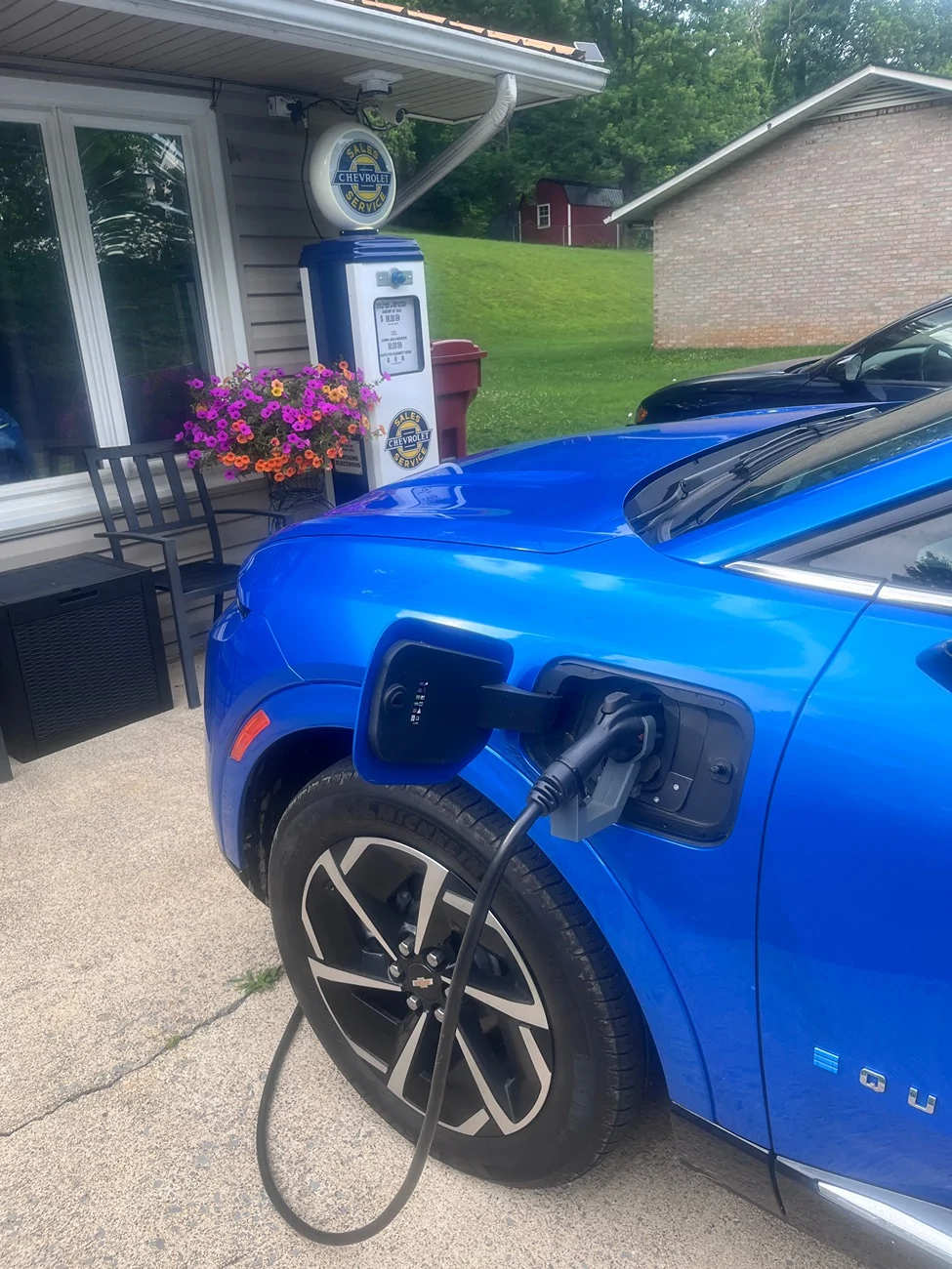 Slate Auto Pickup Truck Home charging IMG_2861