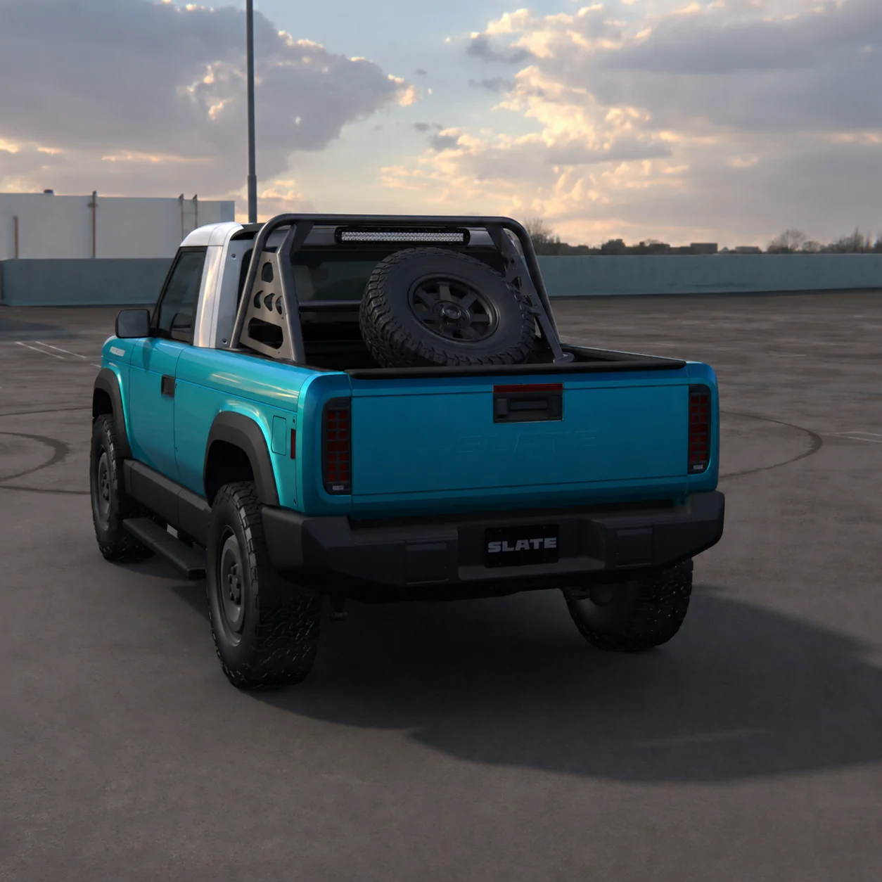 Slate Auto Pickup Truck In Bed Storage Area 6d83e27e-5fae-4b6a-b9ad-9213c9eec281