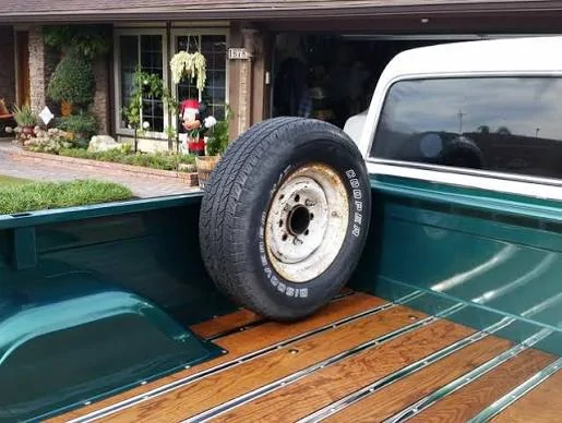 Slate Auto Pickup Truck In Bed Storage Area IMG_3043