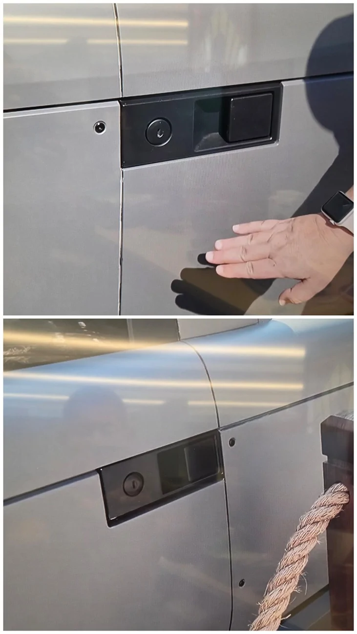 Slate Auto Pickup Truck Tell me the door handles are incorrectly mounted on this Slate 1000016301