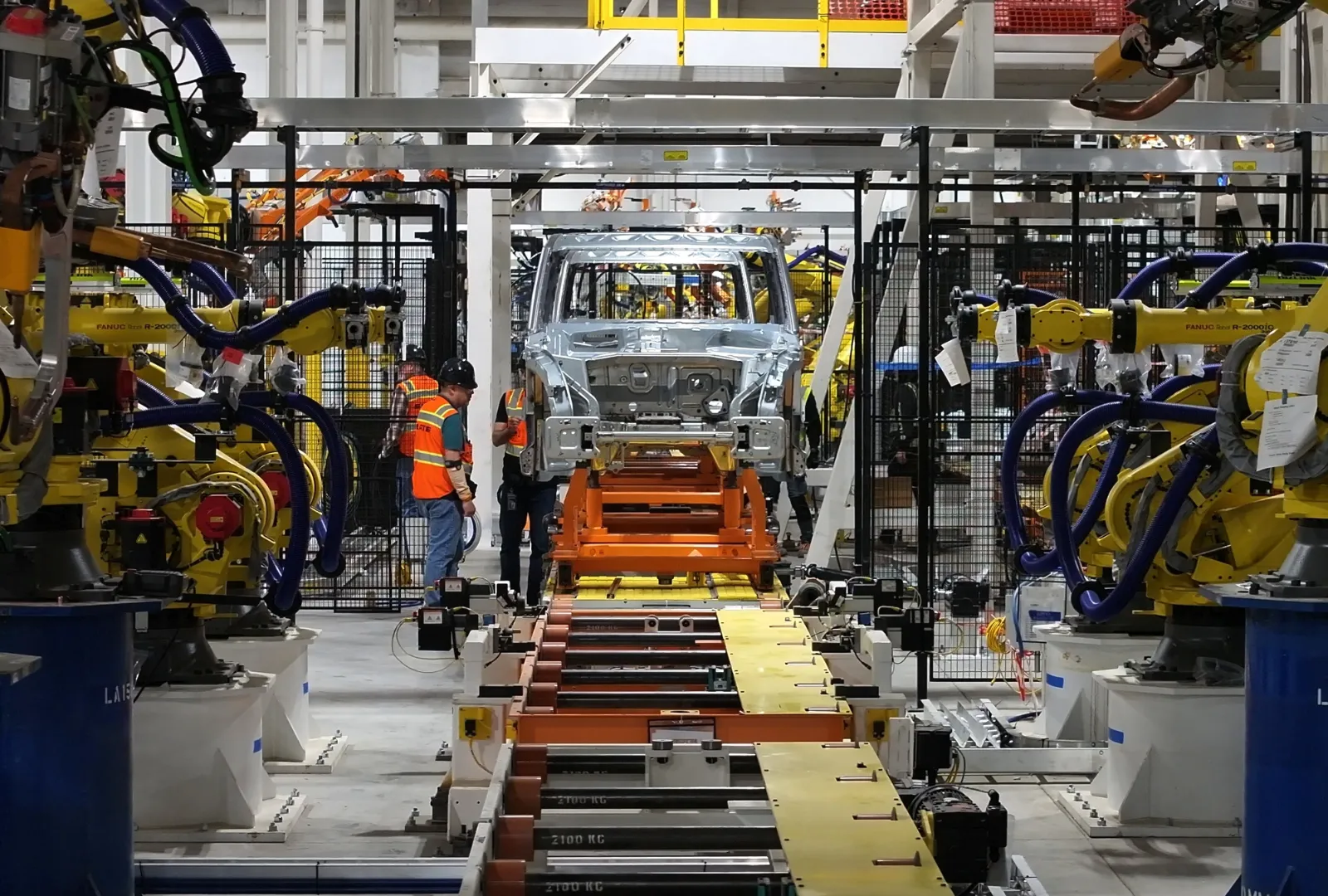 Slate Auto Pickup Truck Current state of the Warsaw manufacturing assembly plant (by Barman in Newsweek article) Slate-Warsaw-Manufacturing.png