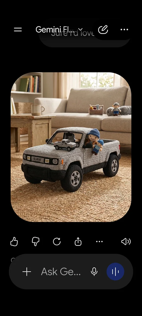 Slate Auto Pickup Truck AI Builds - Post Yours Screenshot_20260709-113507