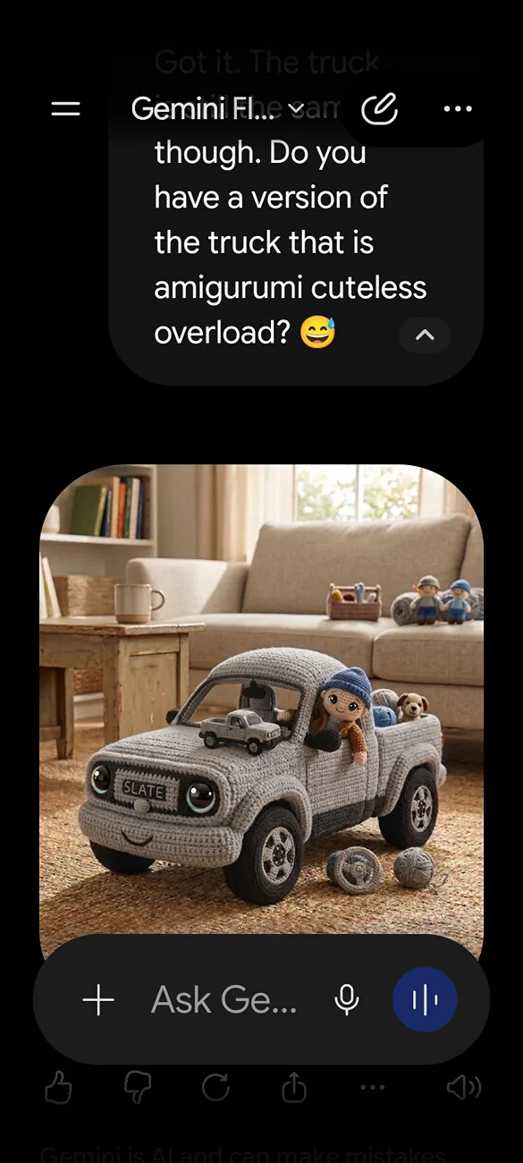 Slate Auto Pickup Truck AI Builds - Post Yours Screenshot_20260709-115524