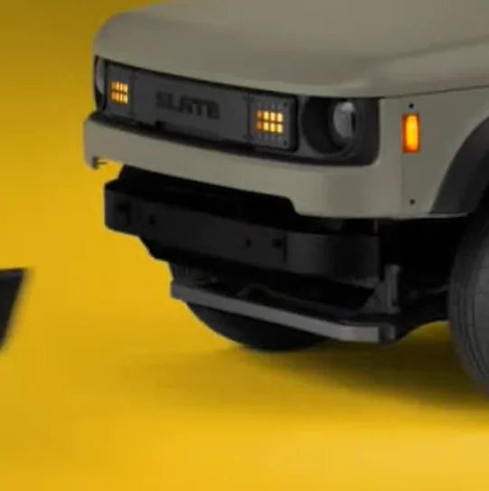 Slate Auto Pickup Truck Website intro animation dissection Under bumper
