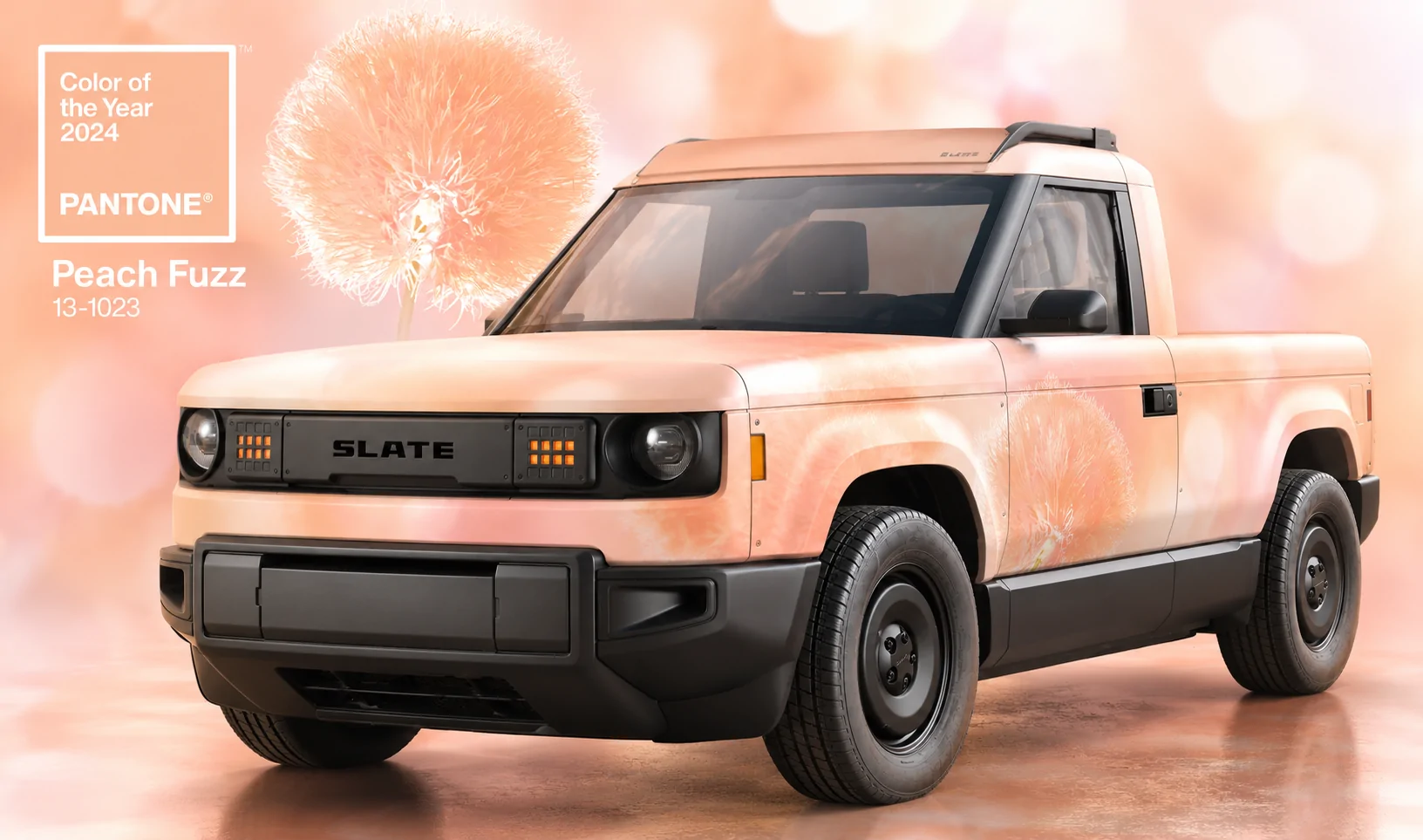 Slate Auto Pickup Truck SLATE x Crayola partnership - Wrap Colors, Slatelets, Decals panton