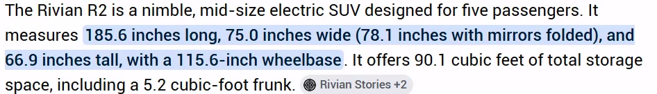Slate Auto Pickup Truck Spotted: Slate pickup vs Rivian R2 - size comparison 1783775524364-ch