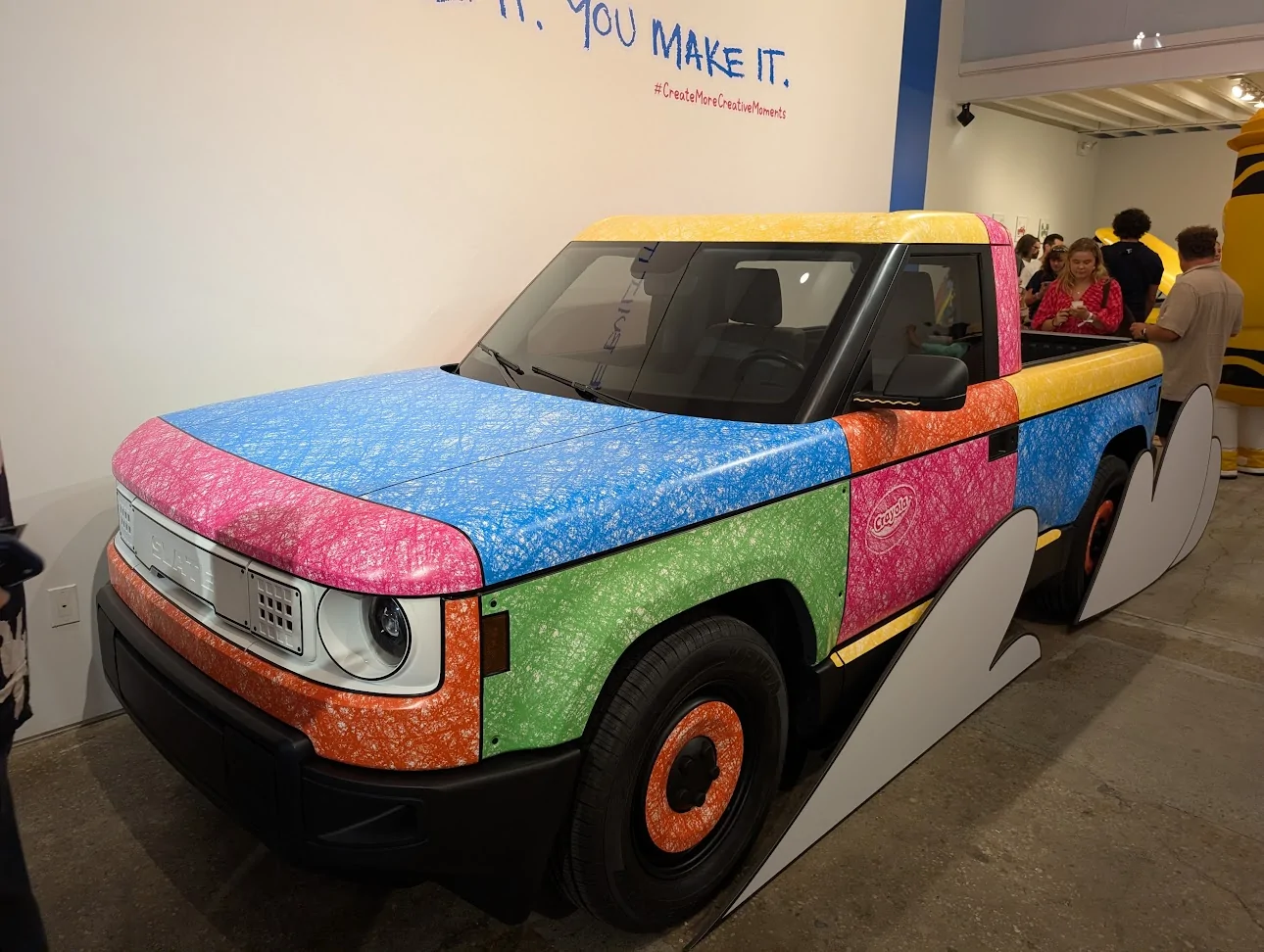 Slate Auto Pickup Truck Slate x Crayola Block Party Pictures from NYC! -- July 11, 2026 IMG_3943