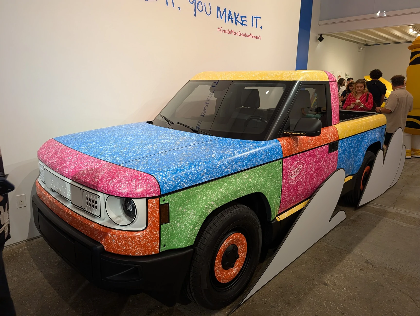 Slate Auto Pickup Truck Slate x Crayola Block Party Pictures from NYC! -- July 11, 2026 PXL_20260711_160613147