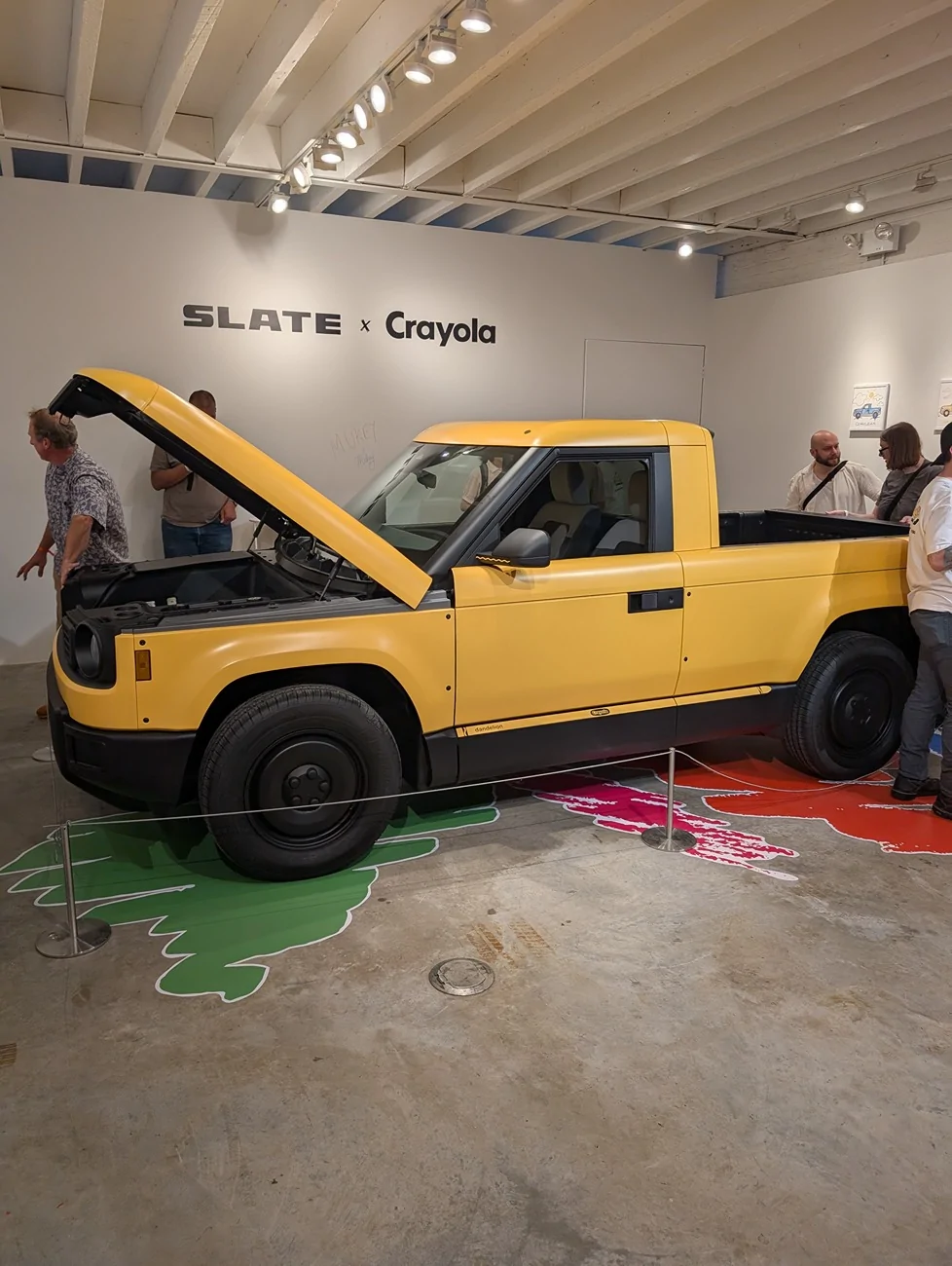 Slate Auto Pickup Truck Slate x Crayola Block Party Pictures from NYC! -- July 11, 2026 PXL_20260711_161815494