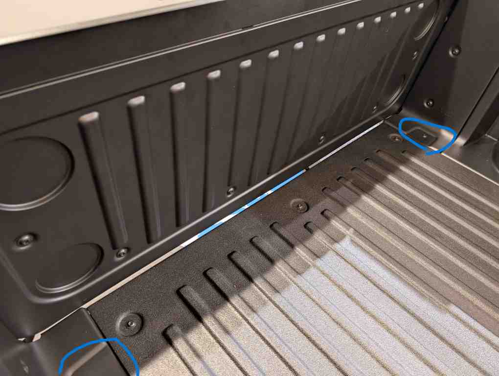 Slate Auto Pickup Truck Pickup Bed Tie-Downs Image 2