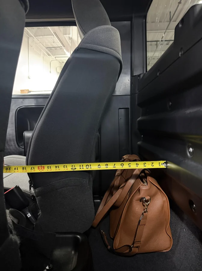 Slate Auto Pickup Truck Info & discussions from Slate/Reddit AMA Slate_Space_Behind_Seat