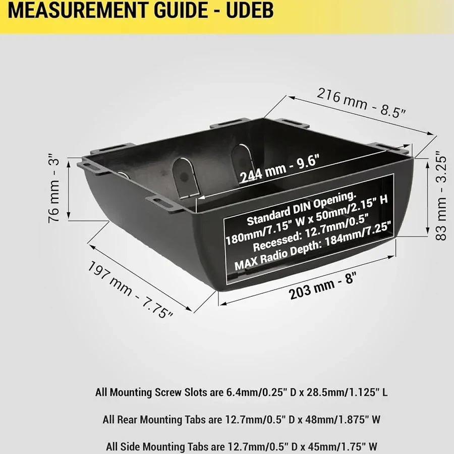 Slate Auto Pickup Truck Sound bar - factory mounting location under dashboard 1784155840442-ru