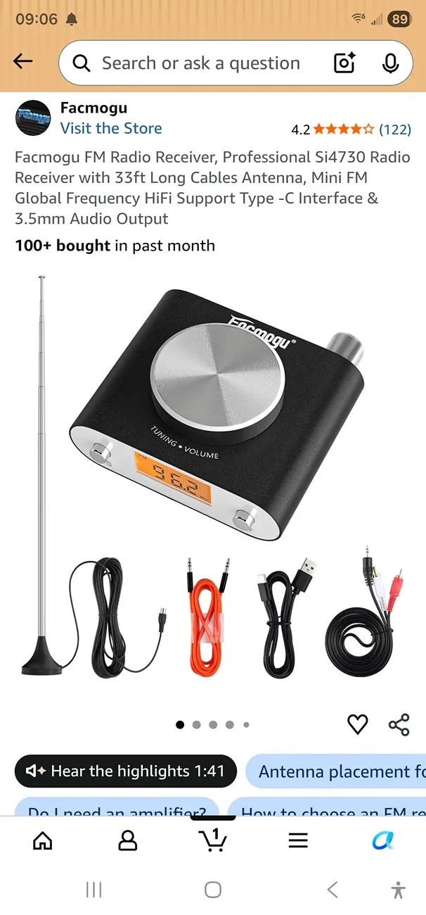 Slate Auto Pickup Truck I just want a damn radio! Screenshot_20260716_090640_Amazon Shopping