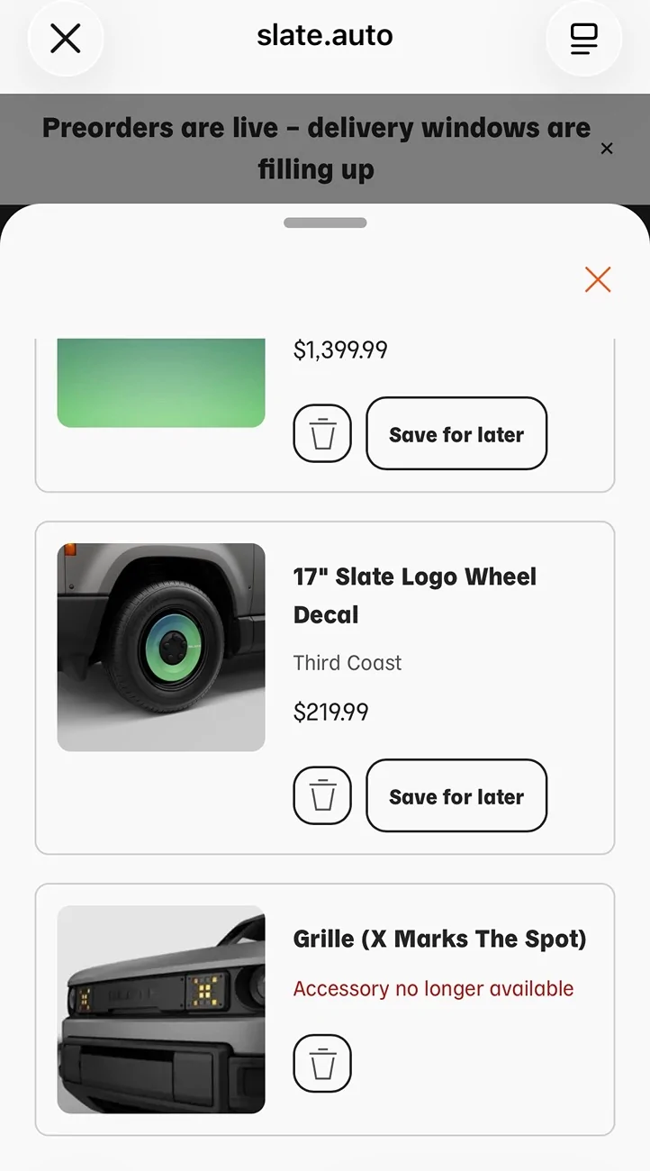 Slate Auto Pickup Truck 3D Hologram mailer.  Did they lose my preorder? IMG_4947