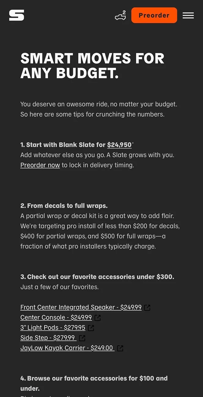 Slate Auto Pickup Truck Payment Estimator Added to Slate Site IMG_1416