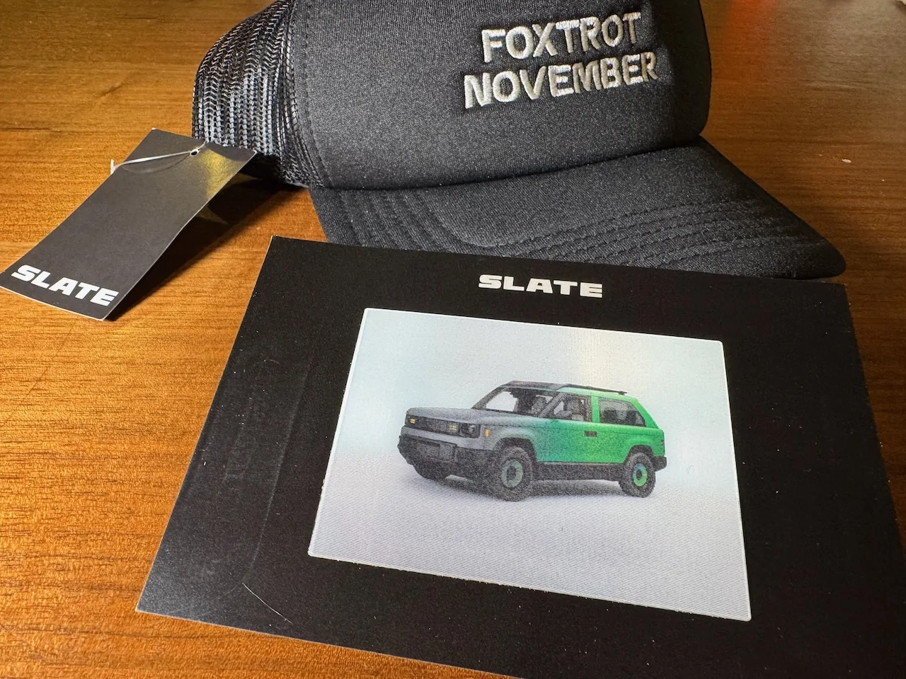 Slate Auto Pickup Truck Another gift IMG_3997