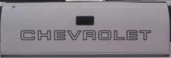 Slate Auto Pickup Truck Tailgate Embossed "SLATE" Branding - Poll IMG_3110