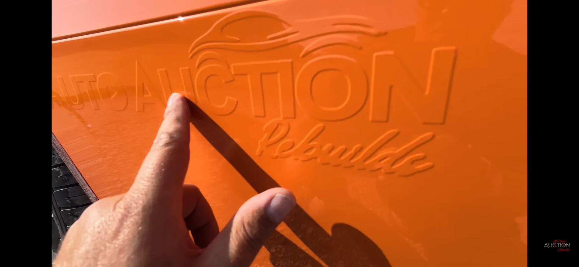 Slate Auto Pickup Truck Tailgate Embossed "SLATE" Branding - Poll IMG_3106