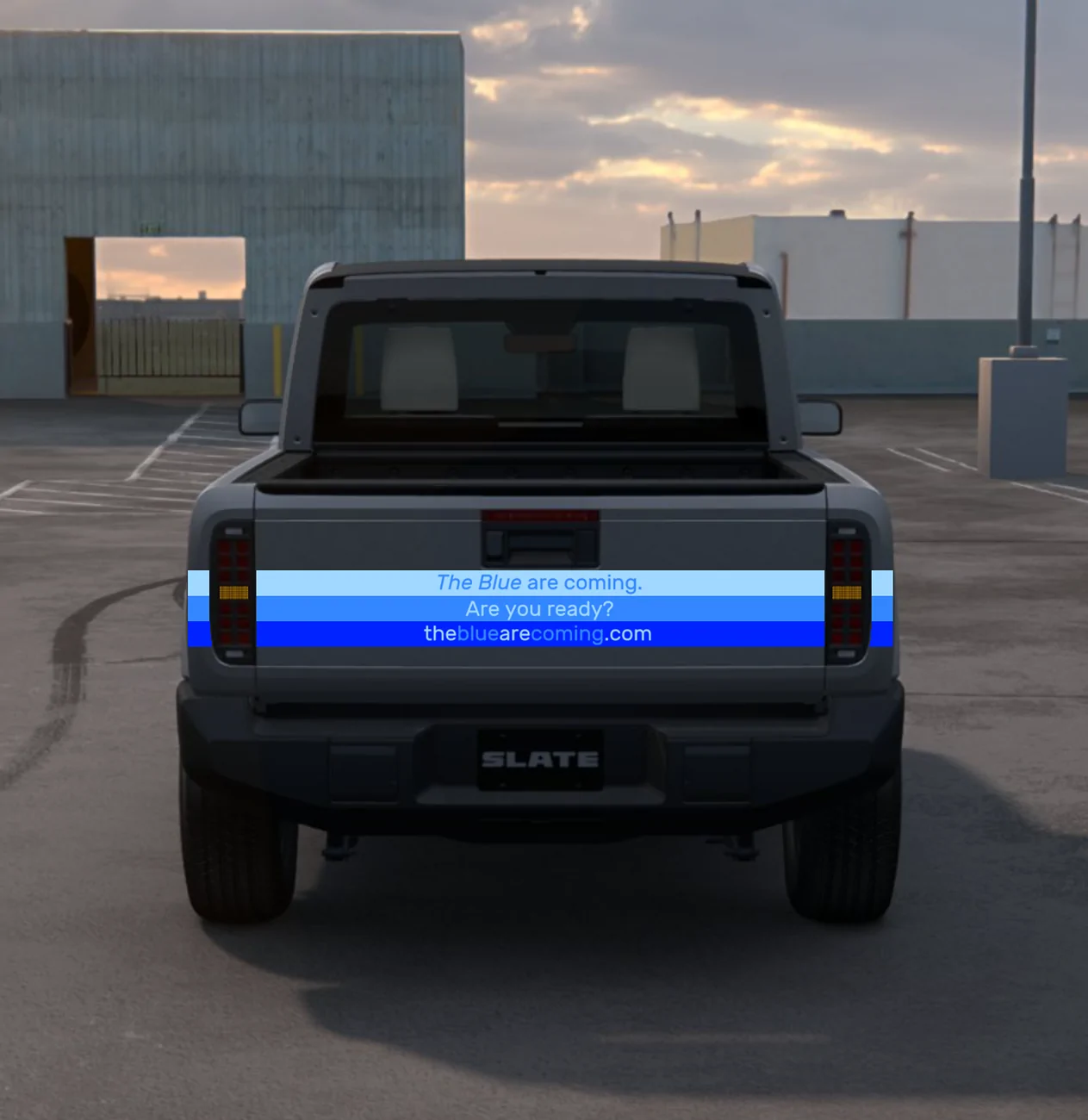 Slate Auto Pickup Truck Tailgate Embossed "SLATE" Branding - Poll Screenshot 2026-03-21 214947
