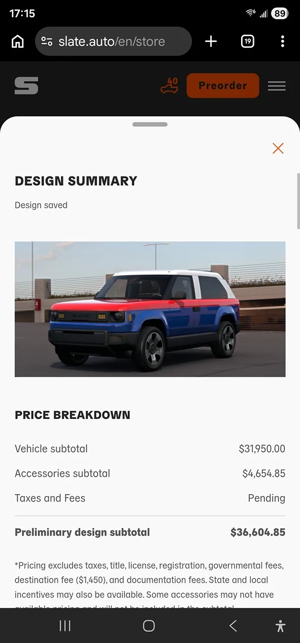Slate Auto Pickup Truck NON-AI Builds - Post Yours Screenshot_20260724_171521_Chrom