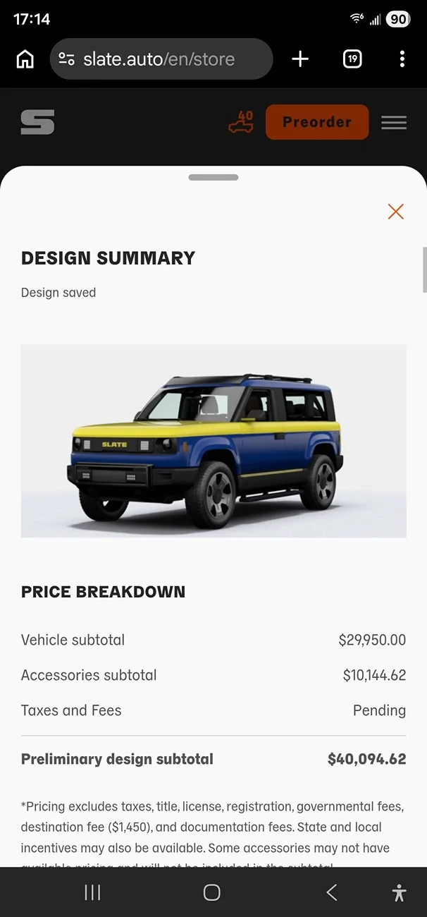 Slate Auto Pickup Truck NON-AI Builds - Post Yours Screenshot_20260724_171412_Chrom