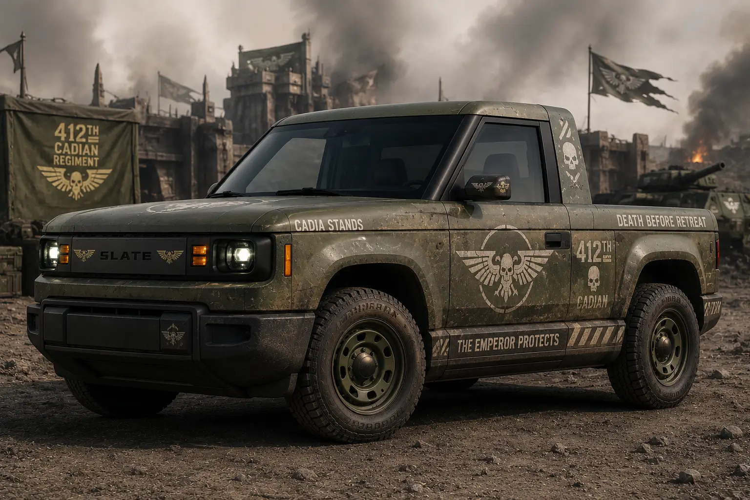 Slate Auto Pickup Truck I can see a market for Slate DIY complete theme kits. ChatGPT Image Jul 25, 2026, 03_50_11 PM