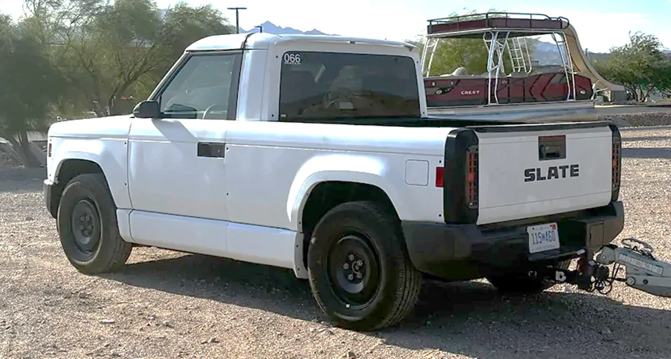 Slate Auto Pickup Truck White Slate towing U-Haul trailer (hot weather testing photos)! Mater's had a rough life . 1785114092013-h2