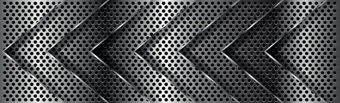 Slate Auto Pickup Truck Accessory Request - Tisha Johnson Signature Dashboard Panel silver-perforated-arrows-made-of-iron-with-white-reflections-vector