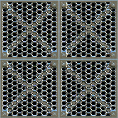 Slate Auto Pickup Truck Accessory Request - Tisha Johnson Signature Dashboard Panel 14024334-steel-grate-seamless-texture-tile