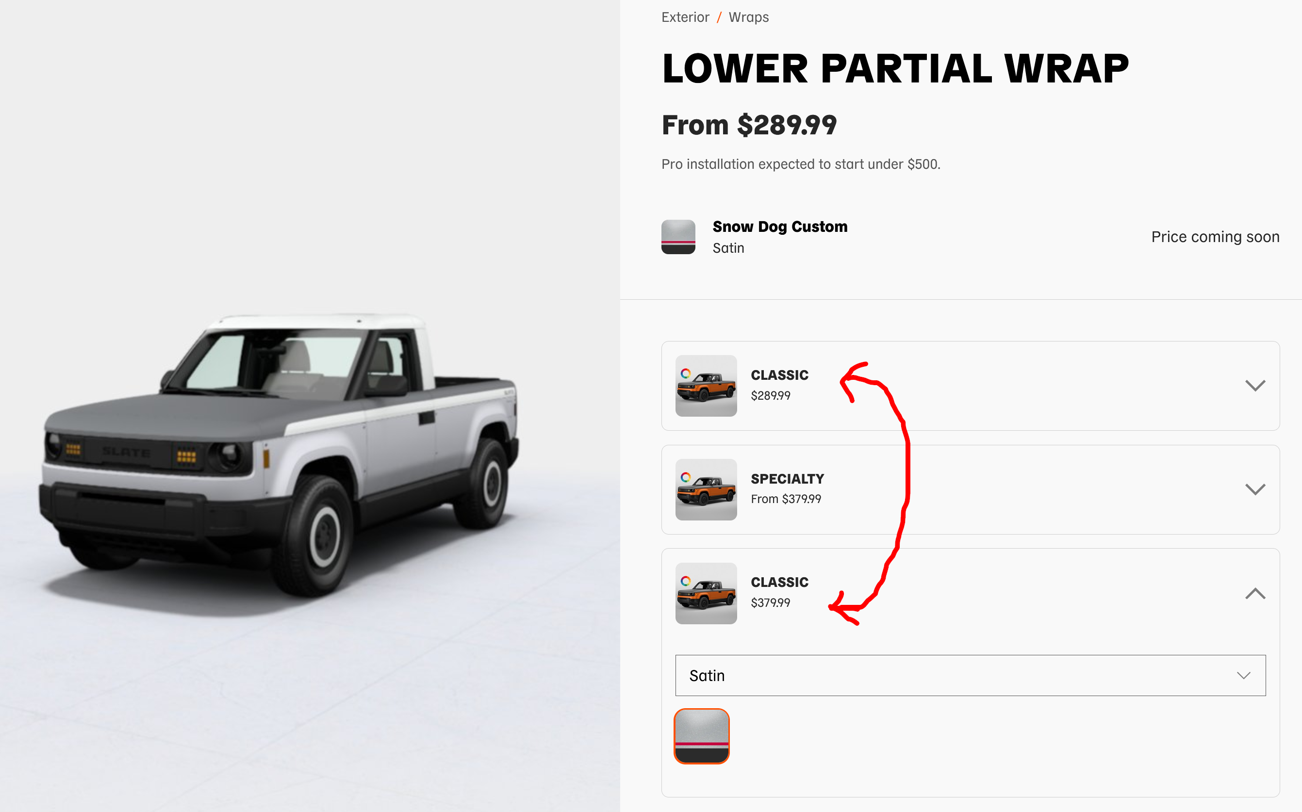 Slate Auto Pickup Truck Updates to the Maker. niNaBXR