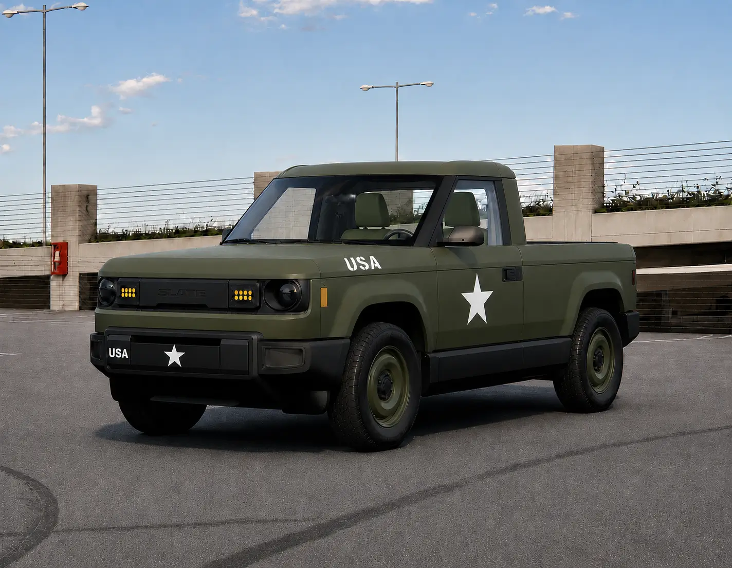 Slate Auto Pickup Truck WWII memorial Slate build C85D19DD-6334-4BCF-820F-F96EFA7D0D38