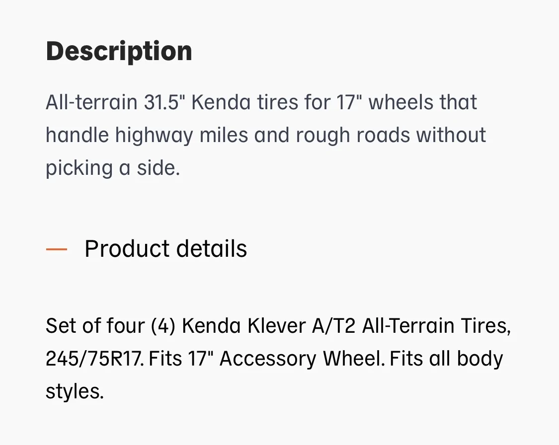 Slate Auto Pickup Truck Wheel size changes - updating in app? IMG_4969