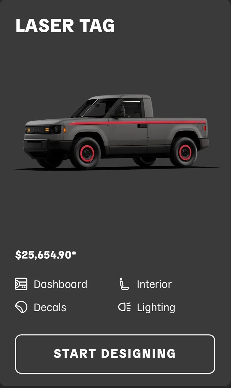 Slate Auto Pickup Truck Updated Slate Auto Starter Pack Prices IMG_9605