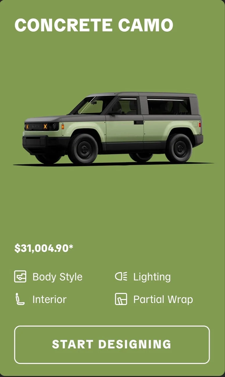 Slate Auto Pickup Truck Updated Slate Auto Starter Pack Prices IMG_9607
