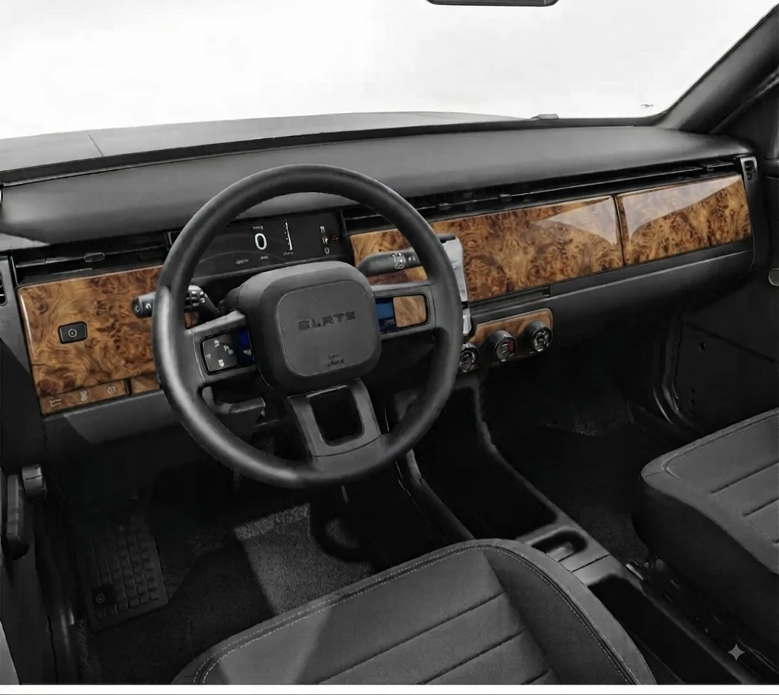 Slate Auto Pickup Truck Home made custom Dash ideas IMG_3196