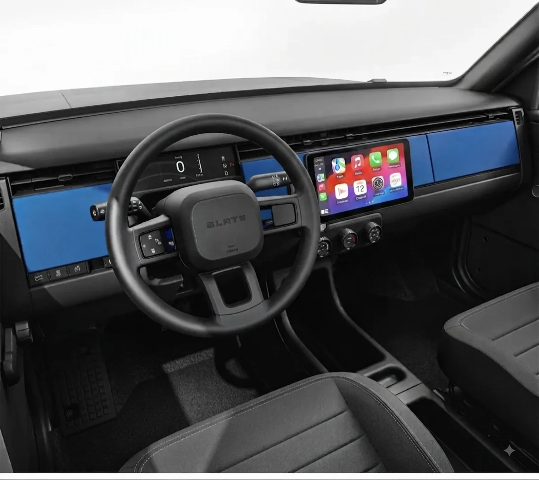 Slate Auto Pickup Truck Home made custom Dash ideas IMG_3198
