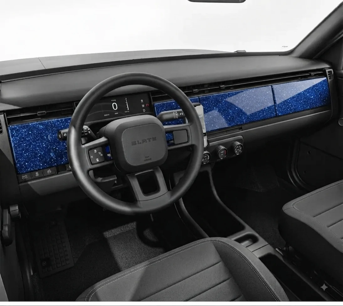 Slate Auto Pickup Truck Home made custom Dash ideas IMG_3199