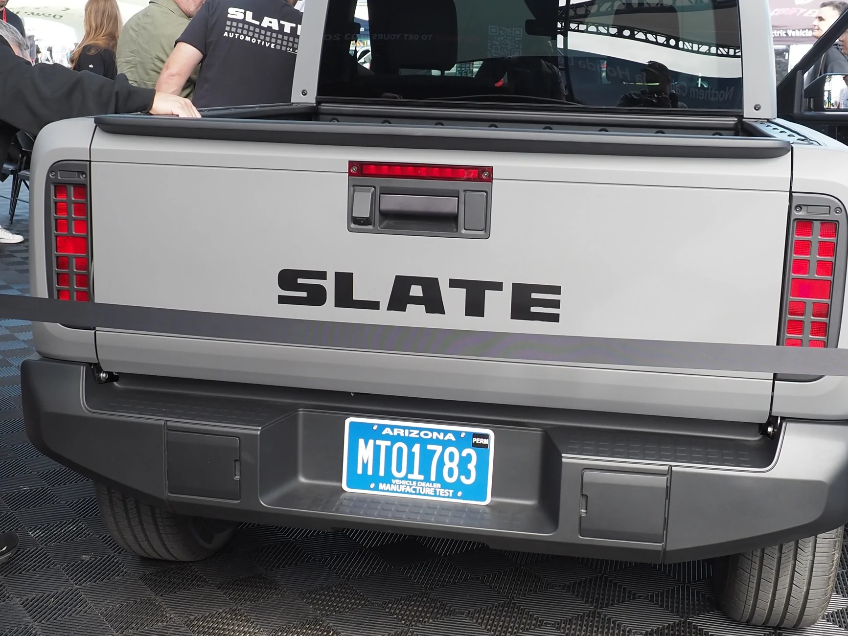 Slate Auto Pickup Truck Slate (Near Production Unit VIN 002) at Demo Days Alameda -- Photos P8221034