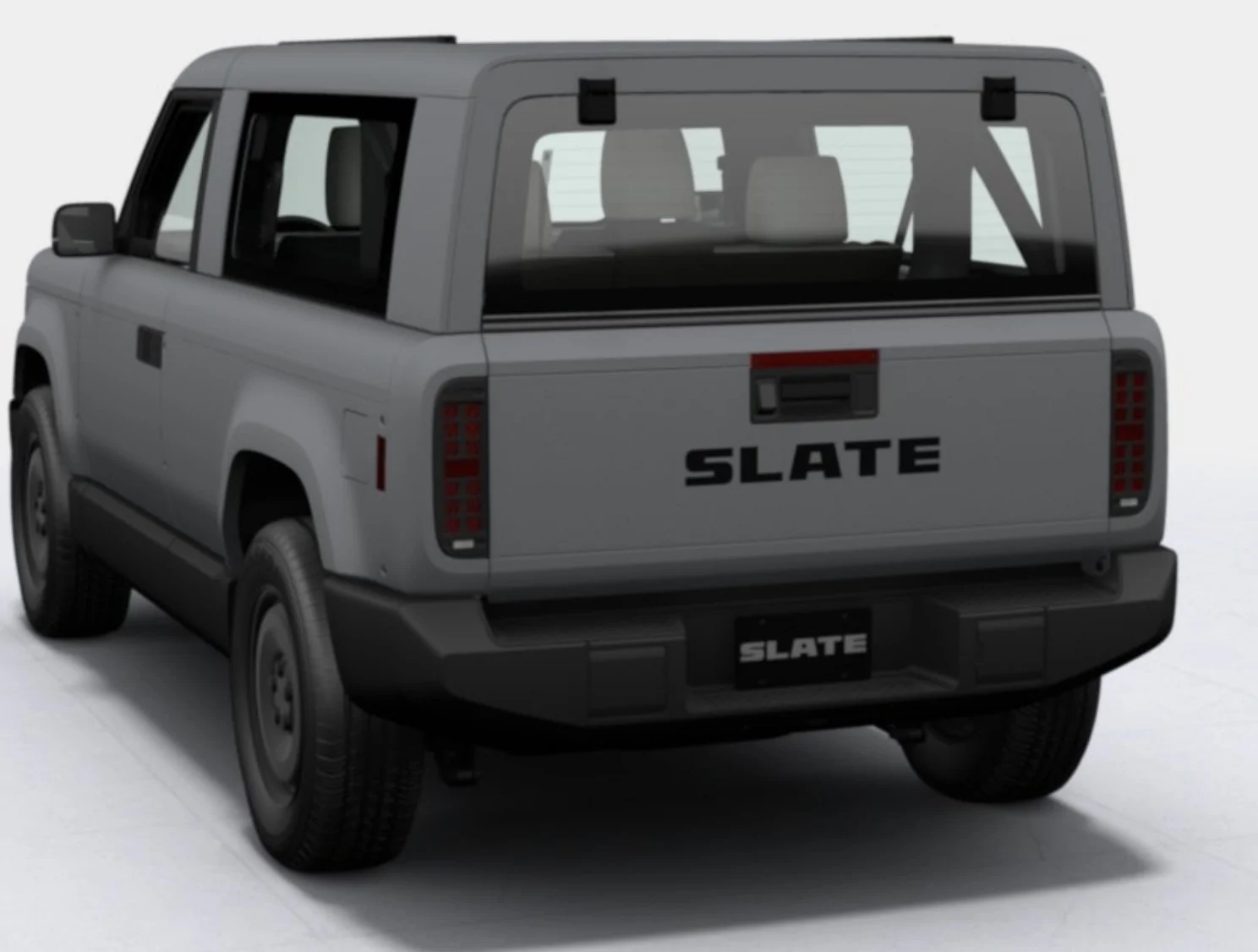 Slate Auto Pickup Truck Slate Square Back Window Open /Close/Lock IMG_0538