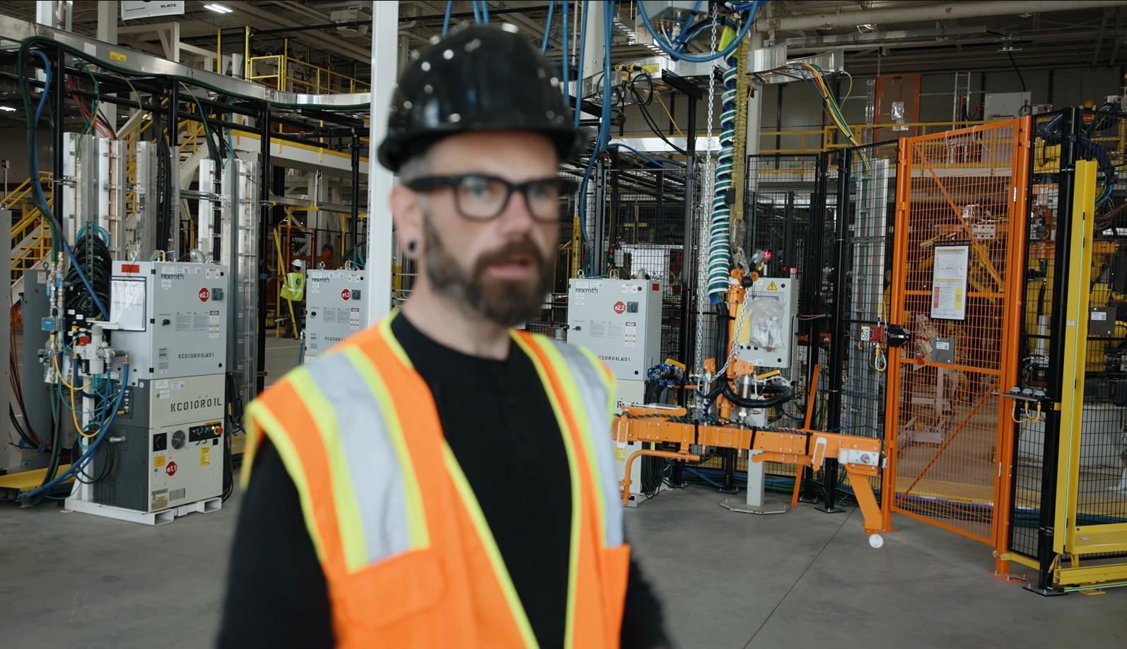 Slate Auto Pickup Truck Episode 1: "You Asked For It" Tour -- Day 1: Slate Factory Tour 30Wukbn