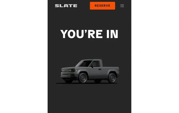My Slate Truck Reservation Pre-Order is in! Who else?