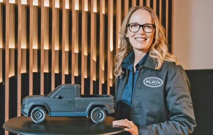 Meet the Designer of the Slate Truck (head of design Trisha Johnson)