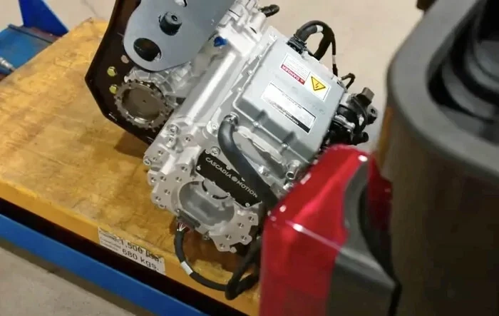Drive Unit / Motor supplier appears as Cascadia Motion (BorgWarner) in Slate prototype video
