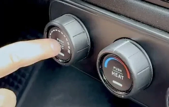 Slate sounds ASMR video (horn, knobs, buttons, door handle, charge port cover)