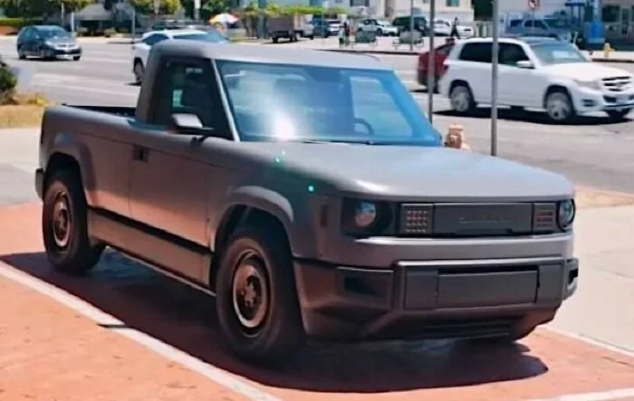 New Week, New Views of Slate Pickup Parked on City Streets